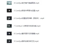 B站精品课：CG迷李辰《全面掌握Comfyui系统教程》