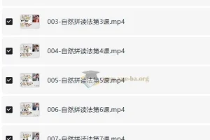 杨家成《搞定英语精品课+自然拼读》（130节）