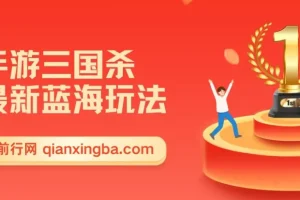 手游三国杀最新蓝海玩法：简单上手的实操项目