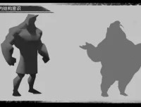 牙爷《欧美风游戏角色概念设计与风格化变形》PS教程