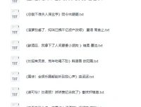 番茄等平台付费小说230本合集