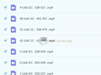 大学英语恋练有词“跟我背”带背视频