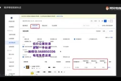 阿呆电商淘宝短视频引流实战课：15天引爆店铺流量