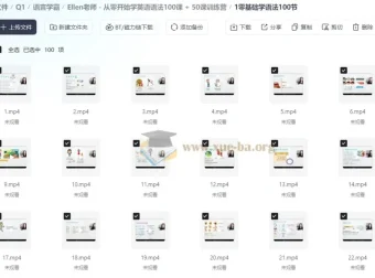 Ellen老师：从零开始学英语语法100课 + 50课训练营