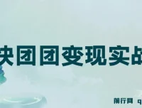 快团团变现实战营：千万级流水团长带你玩转快团团