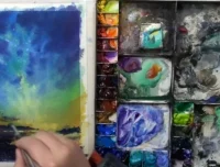 零基础水彩风景绘画54课：从入门到精通系统教程