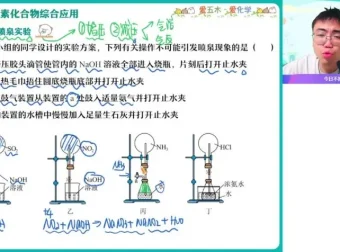 2024高一化学林森尖端班（春季）：系统掌握化学重难点