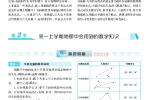 《高一物理：初升高物理完美衔接用书》（PDF）