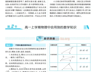 《高一物理：初升高物理完美衔接用书》（PDF）