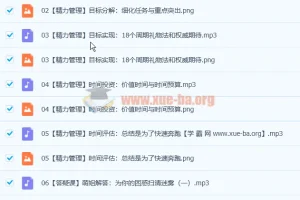 张萌《人生管理65课》（66节音频，2020.05完结）