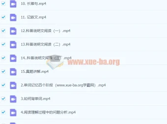 新东方中考英语阅读理解15天快速提分训练营：王冰主讲视频教程