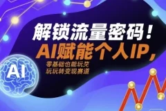 解锁流量密码：AI赋能个人IP（AI+IP进化者俱乐部）