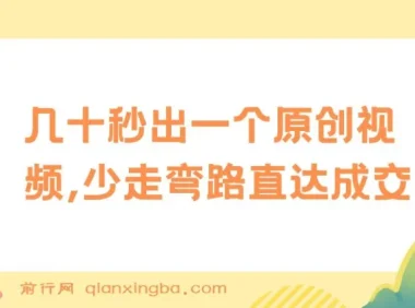 学科项目1.0+2.0：快速产出原创视频，助力成交的虚拟资料项目