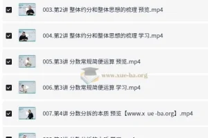 名师到家六年级数学视频课