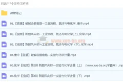 康冲2024高三高考化学密训班