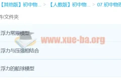 袁媛【Circle的物理世界】：3课时吃透初中物理浮力模型