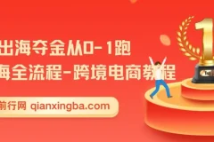 14节出海夺金：从0-1跑通跨境电商出海全流程教程