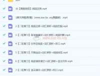 2024春上毕春燕初三中考英语A+班