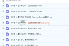 2024高三高考语文金亦姗语文寒假班课程