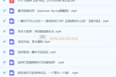 玉米语文老师作文系列课提升版：作文专题课