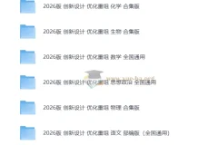 2026年高考一轮《创新设计》优化重组检测卷+小题速练+答案检测全套（缺史地）
