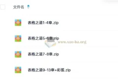 《Excel表格之道专业版：Excel进阶学习培训视频》