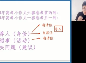 2024王双林高三英语精讲冲刺押题班