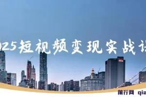 视频号0-1变现实战课：杨磊老师教你AI爆款脚本与四大变现，普通人30天月入5000+