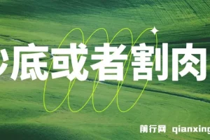 付费文章：抄底或者割肉？“雷劈下来的时候，你一定要在现场”VS“活着，才有资格继续下注”