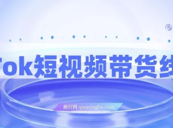 TikTok短视频带货线上课：深挖TK投流达人打法