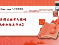 2025高考语文冲刺课：姜博洋4讲技巧突破与高分指南