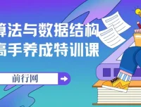 算法与数据结构高手养成特训课：系统化提升编程核心能力