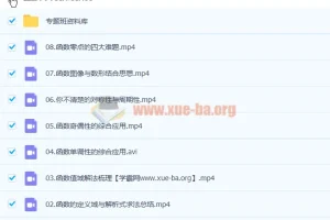 张宇2023高中函数专题班8讲