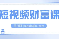 鹤老师·短视频财富课：全面掌握短视频运营技巧