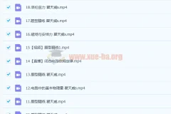 2023高二物理蔺天威s暑假班（19讲更新）