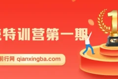 引流特训营第一期：揭秘引流推广技巧