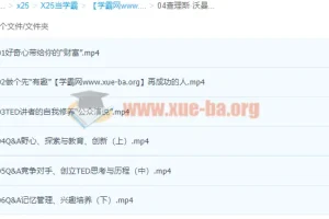 查理斯·沃曼《TED创始人·教你掌控人生》课程