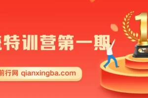 引流特训营第一期：揭秘引流推广技巧