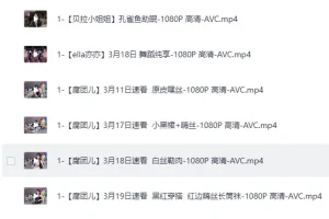 《美女ASMR纯中文助眠第八期：小一熟了吗、贝拉小姐姐、不二丸叽、轩子等作品合集》