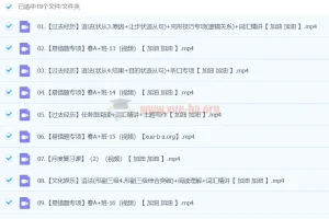 2024春下学期初二全国英语王凯娇A+课程