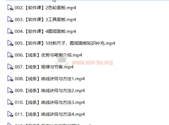 蓝枫二次元头像个性创作平面设计课程