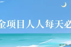 掘金项目：单号日收益20 – 50元的暴力掘金项目