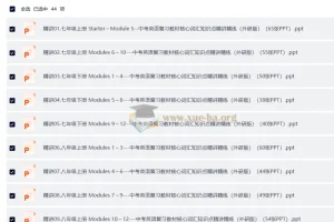 外研版中考英语复习教材：核心词汇知识点精讲精练