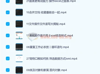Python实战精讲：萌新系统入门课程