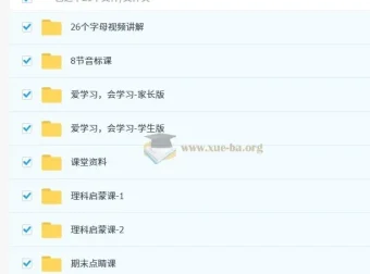 2025暑星耀班：小学英语思维导图速记新概念中阶L1-4阶-1期