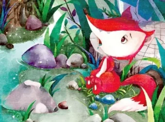 儿童绘本故事《乌鸦和狐狸》PPT：经典伊索寓言呈现