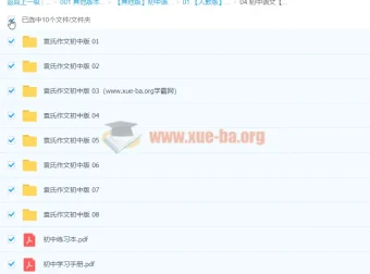 袁氏作文初中版：初中语文作文写作课程