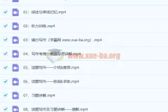 树成林雨君老师 2022高考英语冲刺48讲课程