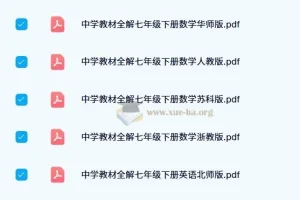 薛金星《中学教材全解》及初中教材同步作文全解资料