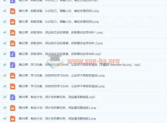 《全能自学法：搞定各领域的一通百通自学音频课》